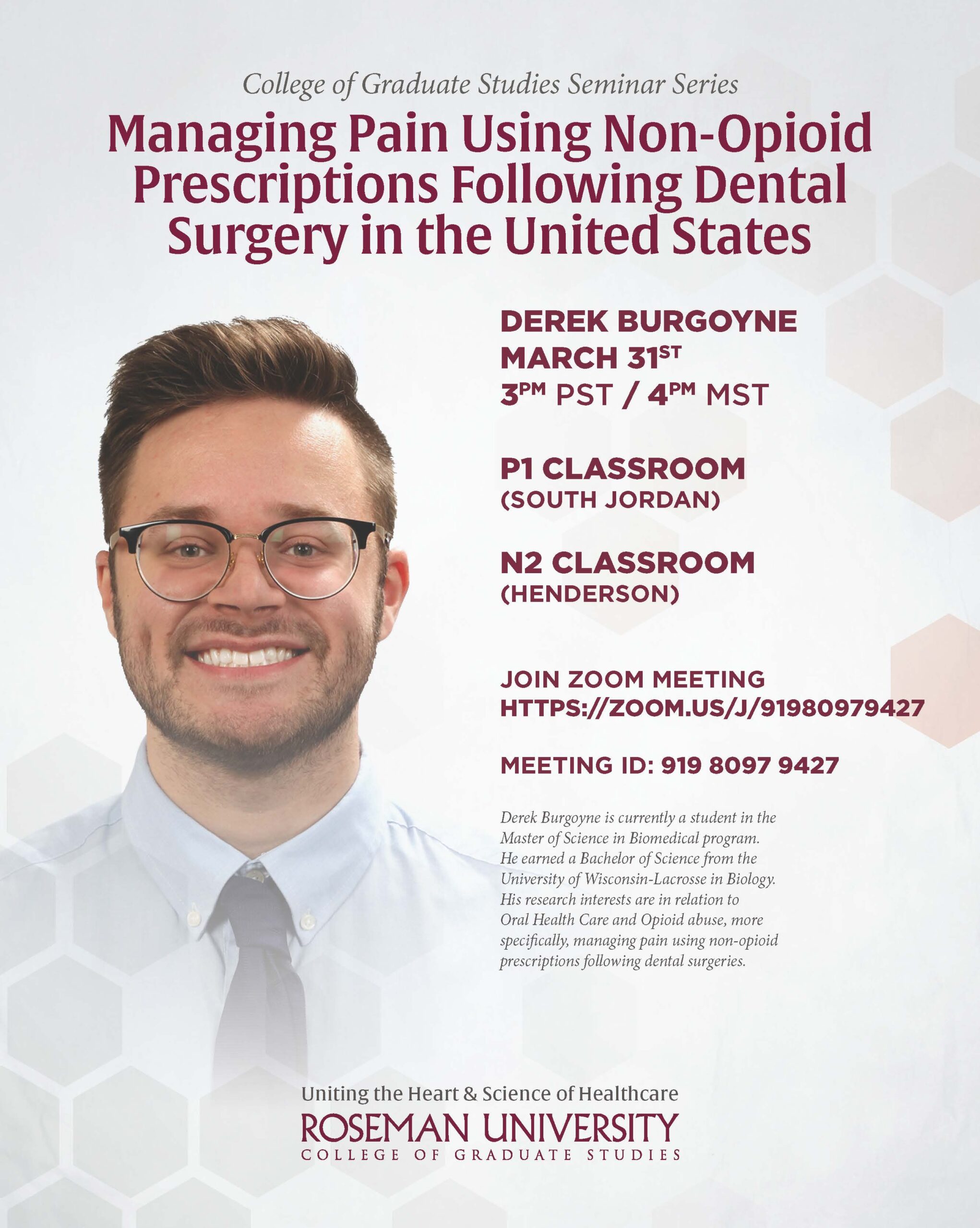 Managing Pain Using Non-Opioid Prescriptions Following Dental Surgery in the United States logo