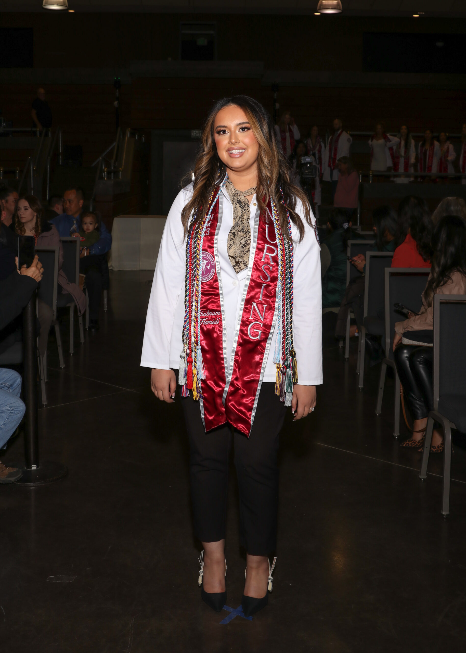 Roseman University Hero Scholar Shabnum Hamidi at graduation