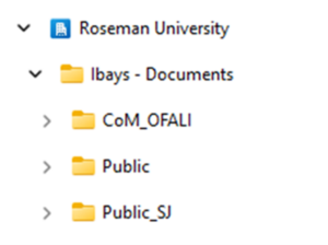 How to access files on One Drive