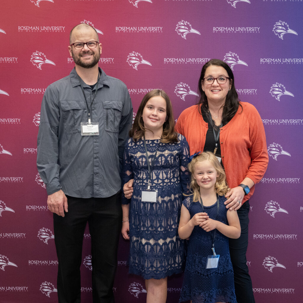 Rachel Tomco Novak and her family