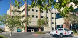 Roseman University parking garage