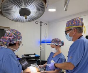 DNPNA students assist a surgery