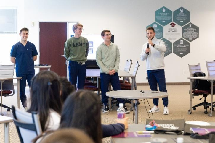 Dental students gave presentation about healthcare education programs with 19 students from Colorado Mesa University&rsquo;s Graduate Education in Medical Sciences Club (GEMS)